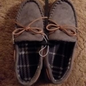Sonoma Men's Slippers SIZE MEDIUM 8/9 Gray NWT